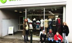 Oxfam in Stroud Collaborate with SGS College Art Students on Sustainability Project