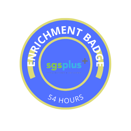 enrichment 54 hours badge