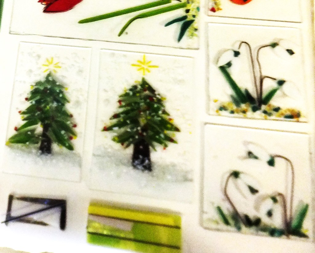 Glass Fusing Christmas Decorations Workshop