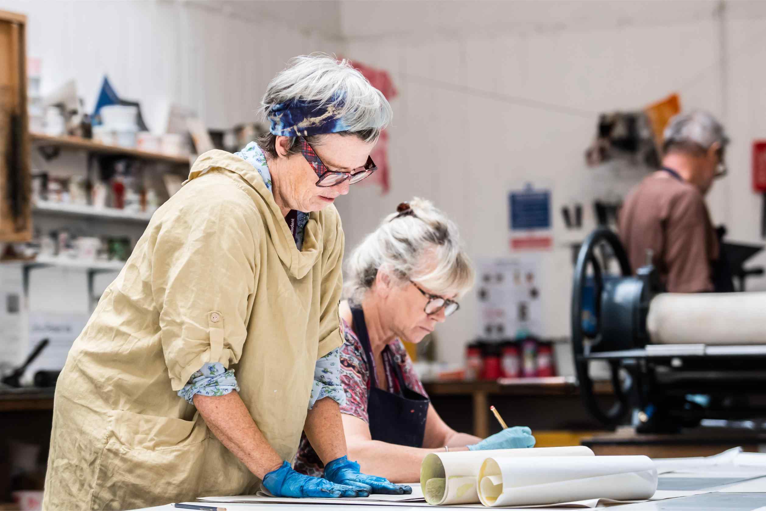 Printmaking for Wellbeing with Steve Dixon