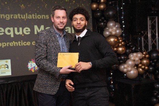 Tyreeque Morgan - Construction Apprentice of the Year